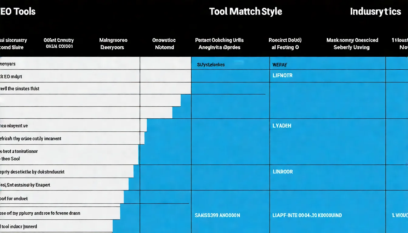 服務業在地 SEO 策略圖，展示 Google 商家檔案、評價管理、地區關鍵字優化等重點