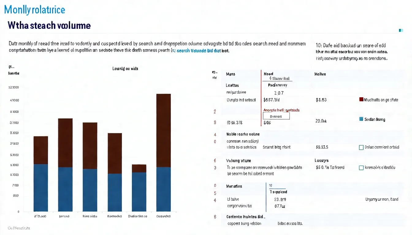 「探索新關鍵字」功能操作畫面，展示輸入種子關鍵字後獲得的相關關鍵字建議清單和各項數據