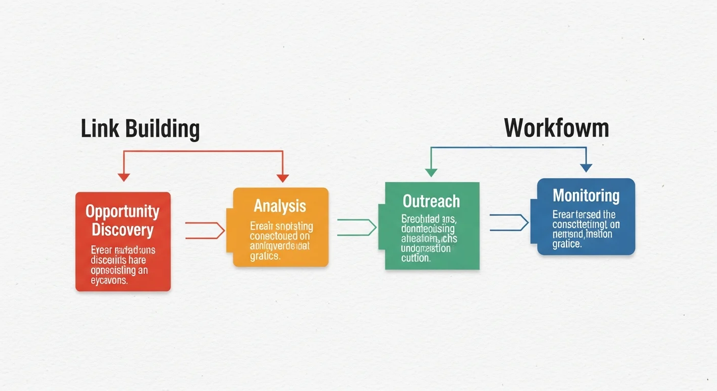 連結監控流程圖，展示新連結通知、流失追蹤、有毒連結偵測的監控循環