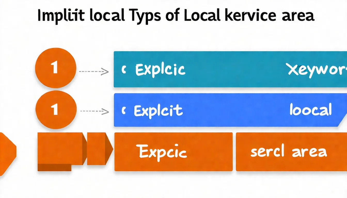 在地關鍵字類型分類圖，以四個區塊呈現明確地區關鍵字、隱含在地意圖關鍵字、附近類關鍵字、地標相關關鍵字四種類型及範例
