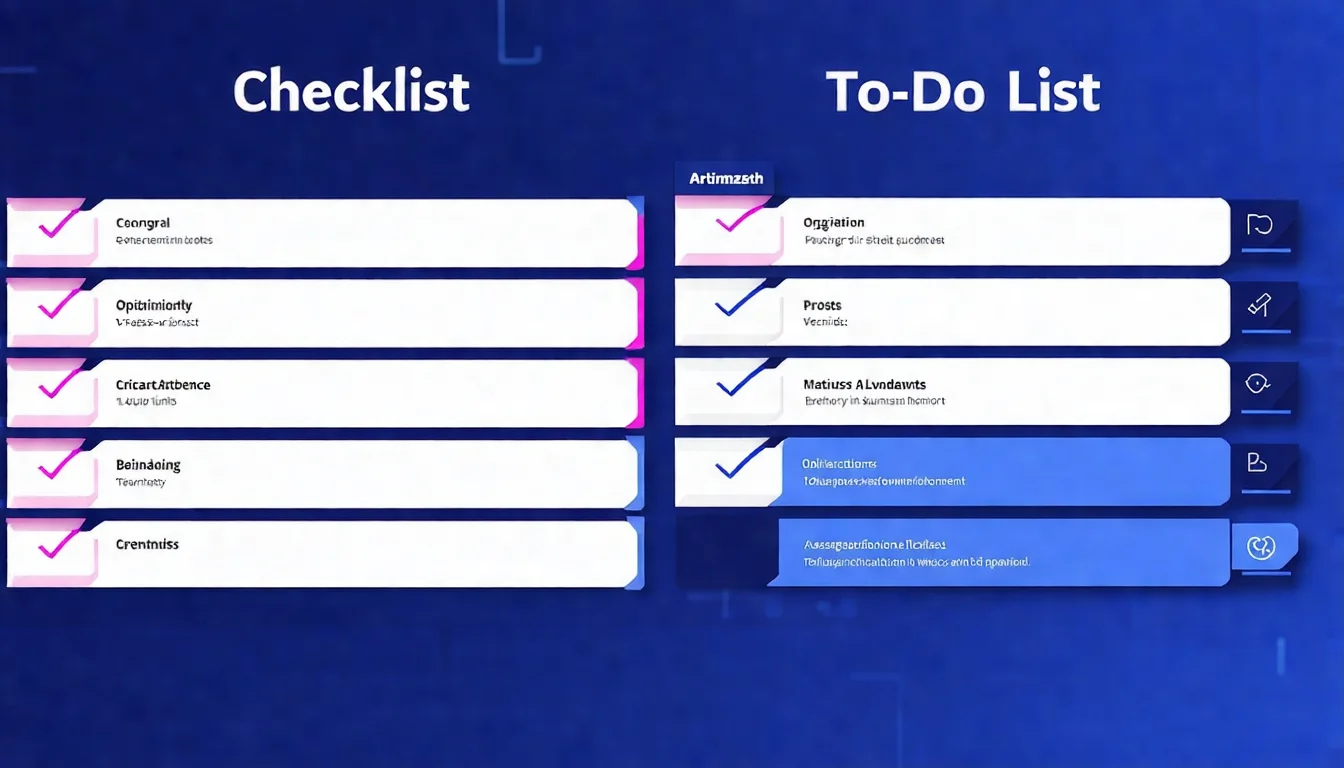 Google 商家檔案完整度檢核清單，以打勾清單形式展示商家名稱、地址、電話、營業時間、網站、描述、服務項目、照片等必填和選填欄位