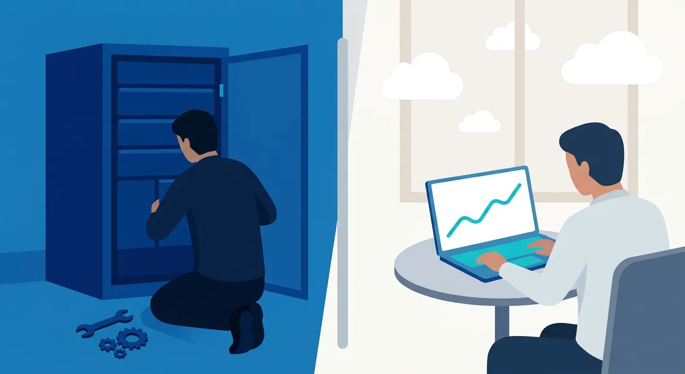 Comparing two ways of working: open-source self-hosting versus paid managed hosting